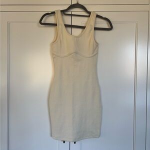 Signature8 Cream Knit Dress -small
